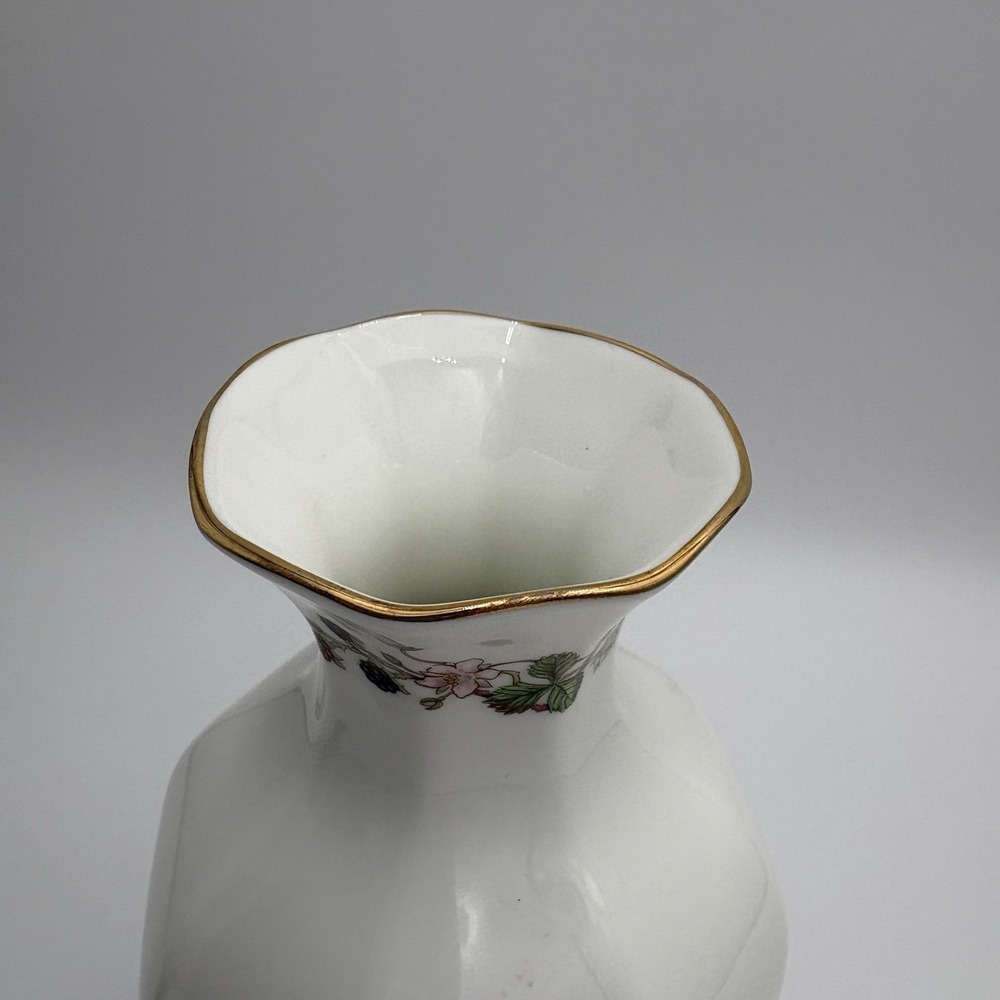 Aynsley Bud Case SOMERSET Floral Fruit Pattern Fine Bone China Made In England‎ - Picture 8 of 11